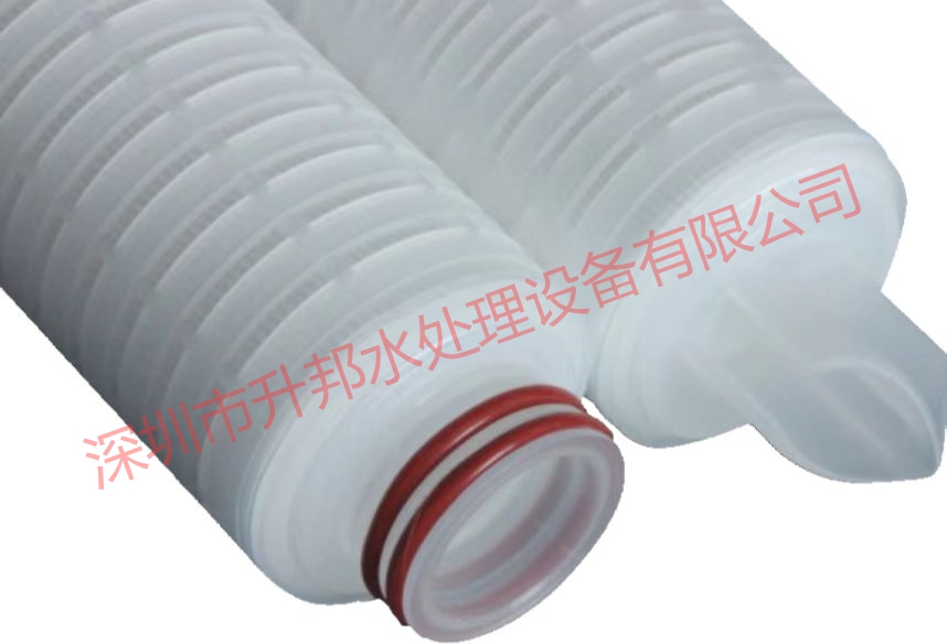水处理设备相关耗材:折叠滤芯
