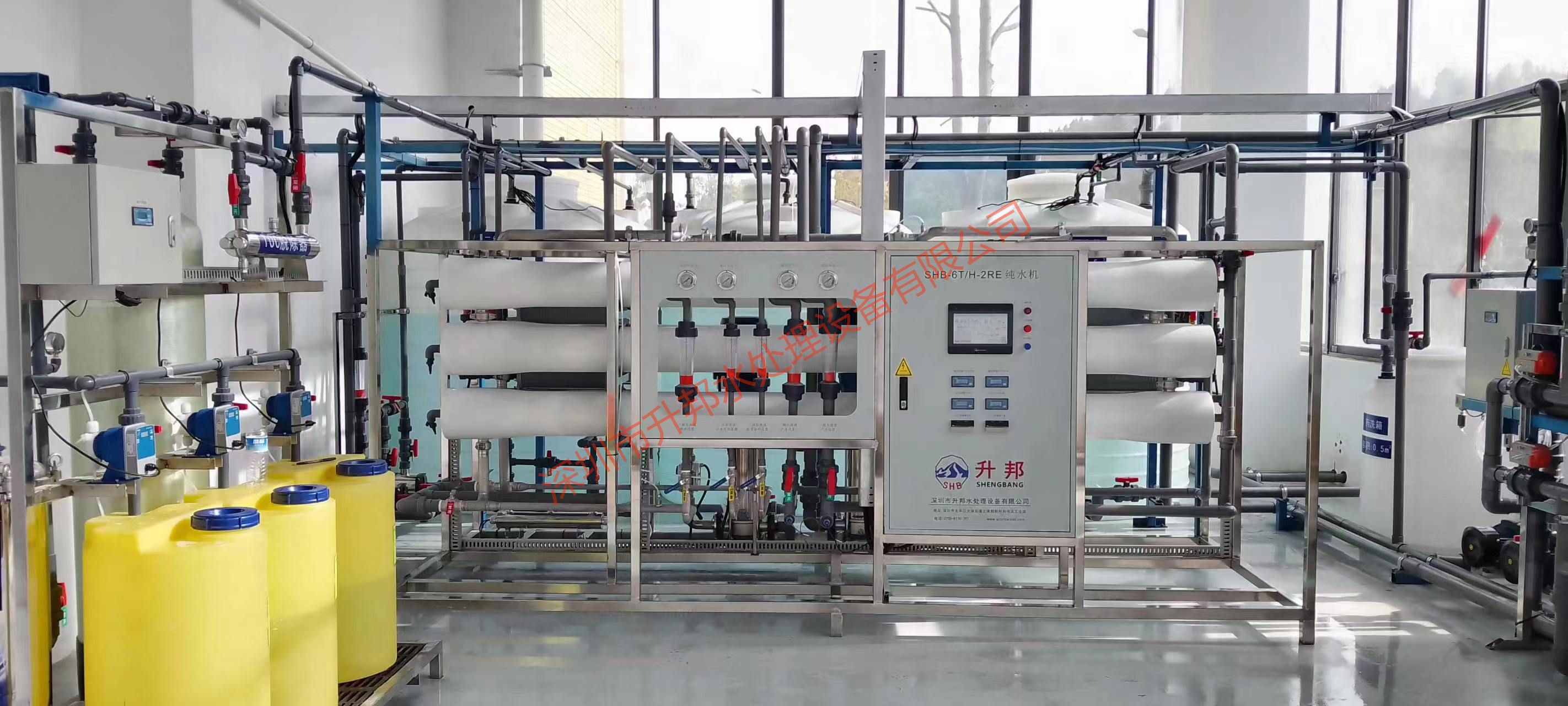  深圳南山去离子水水处理设备的主要用途及其相关工艺介绍